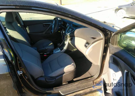 2011 Hyundai Elantra Gls from USA, damaged, VIN 5NPDH4AE6BH015801